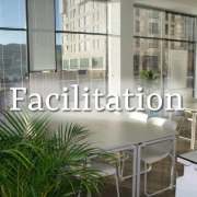 Facilitation image - smart boardroom interior